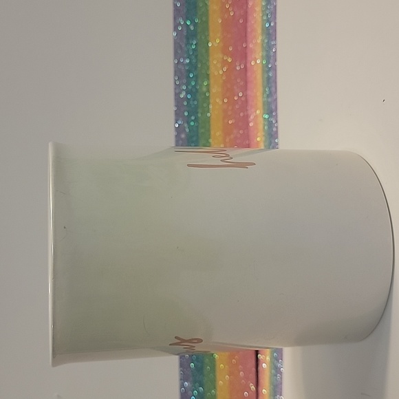 Glass "Hello Gorgeous" Make-up brush holder - Picture 4 of 7